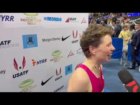 Nikki Hiltz wins Wanamaker Mile at Millrose Games and will run USA and World Indoors