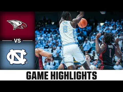 NC Central vs. North Carolina Game Highlights |  2025-26 ACC Men’s Basketball