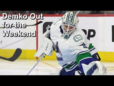 Dahlin Takes a Leave, Hallander Out 3 Months, Woll Nears a Return for Leafs