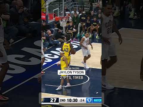 😤 In case you've been living under a rock.. JT is a BUCKET. #jaylontyson #cavs #nba #basketball