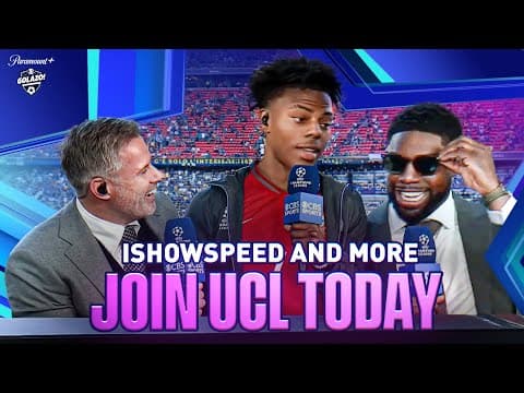 The STARS are out 🤩 Speed, Khabib Nurmagomedov, Bijan Robinson and more join UCL today! | CBS Sports