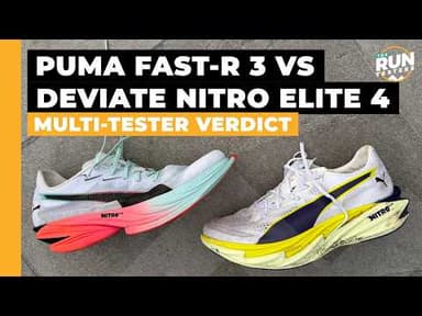 Puma Fast-R 3 vs Puma Deviate Nitro Elite 4: Three runners compare Puma’s top carbon racing shoes