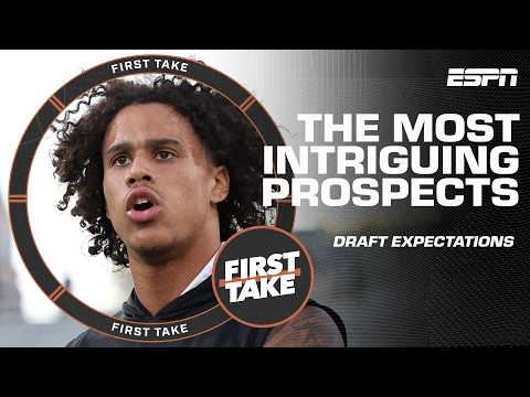 Jordyn Tyson, Jeremiyah Love & the MOST INTRIGUING NFL draft prospects 🧐 | First Take