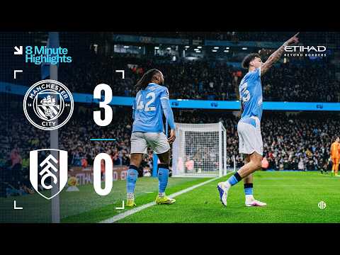 Extended Highlights | Man City 3-0 Fulham | Haaland, O'Reilly and Semenyo score in dominant win!