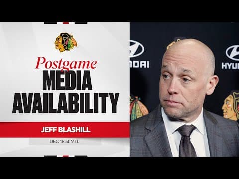 "Can't pass up a shot in a scoring area." | Jeff Blashill Postgame 12.18.25