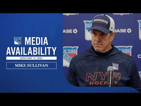 NYR vs SEA: Mike Sullivan Pregame Media Availability | Jan. 12, 2026