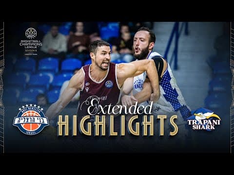 Bnei Penlink Herzliya v Trapani Shark | Full Game Highlights | #BasketballCL 2025-26
