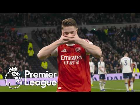 Viktor Gyokeres 'stunning strike' gives Arsenal 2-1 lead over Spurs | Premier League | NBC Sports