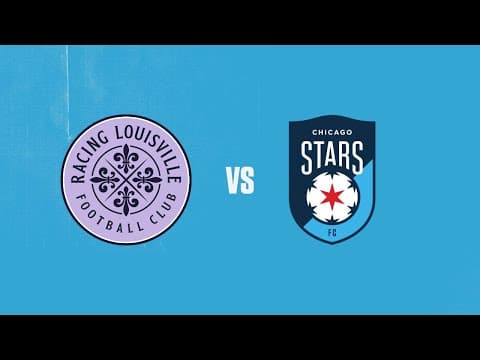 Match Highlights | Chicago Stars FC at Racing Louisville
