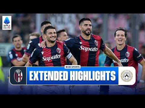 Bologna vs. Udinese: Extended Highlights | Serie A | CBS Sports Golazo
