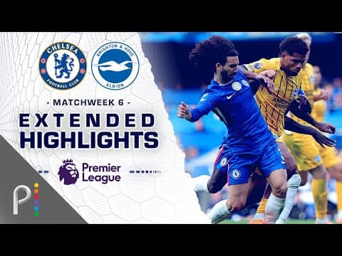 Chelsea v. Brighton | PREMIER LEAGUE HIGHLIGHTS | 9/27/2025 | NBC Sports