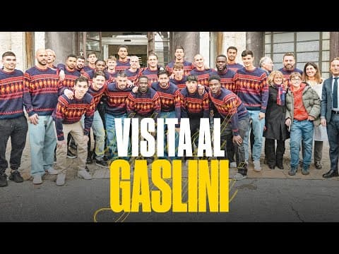SQUADRA IN VISITA al GASLINI ❤️💙