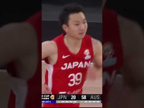 Kawamura and Tominaga move at a different speed ⚡️ #FIBAWC