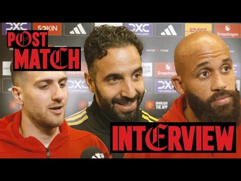 Mbeumo, Dalot and Amorim React To Brighton WIN! 😍