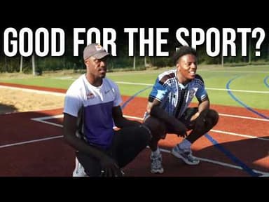 Is iShowSpeed REALLY Good For Track & Field? | Letsile Tebogo vs iShowSpeed