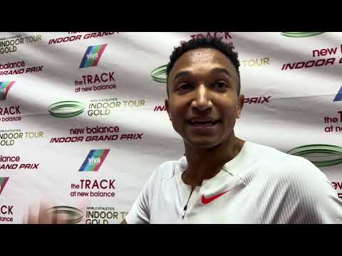 Donovan Brazier Reacts to 600m 2nd Place + Goals for 2026 Season After NB Indoor Grand Prix