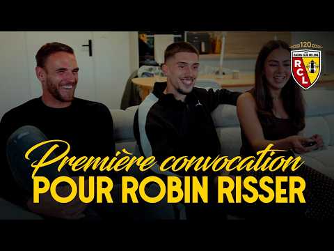 La réaction de Robin Risser après sa convocation en équipe de France ! 🤩