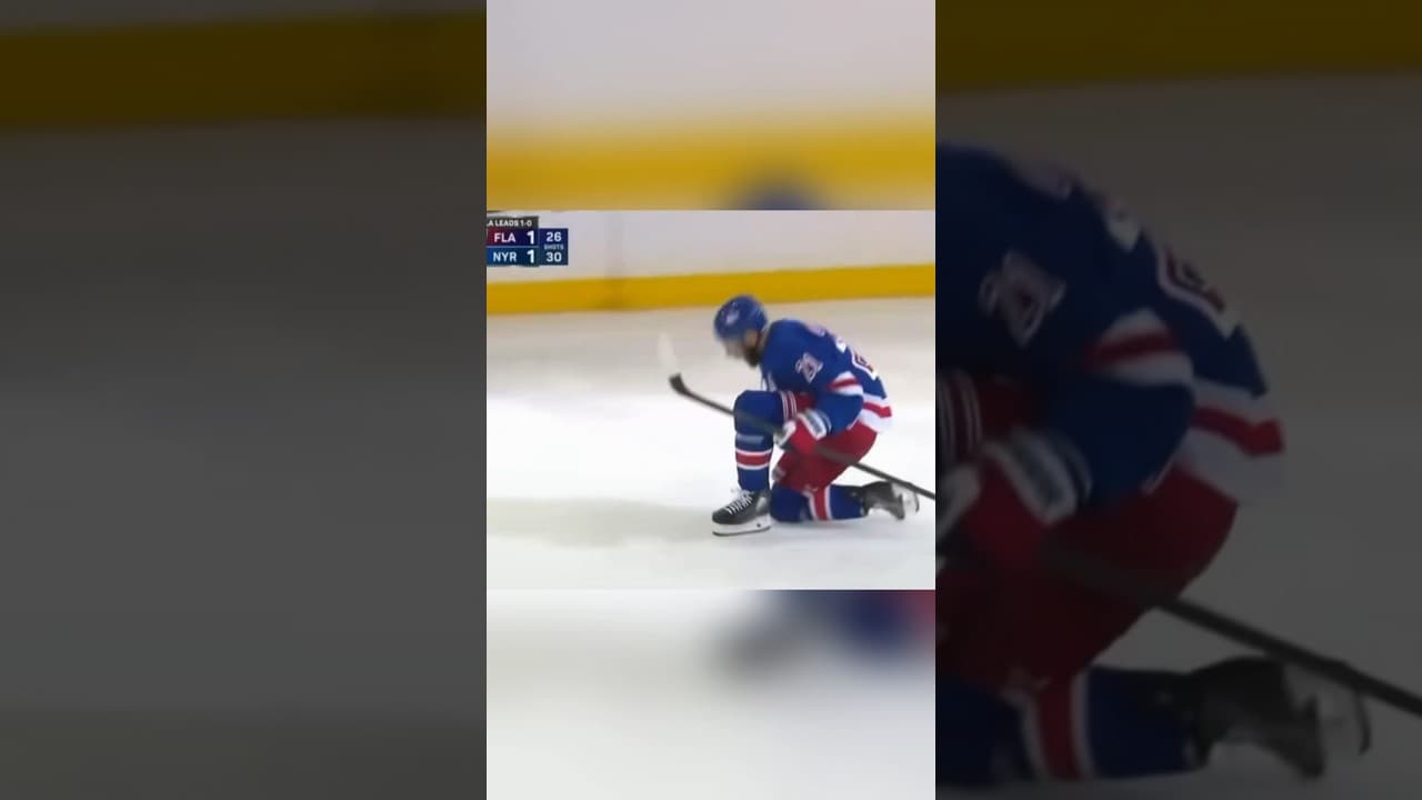 On this day, 2024- Barclay Goodrow is the overtime hero 👀 #NYR #nyrangers #newyorkrangers #shorts