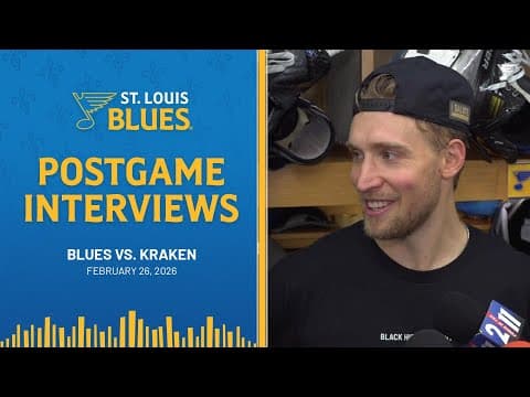 Feb. 26: Postgame Interviews