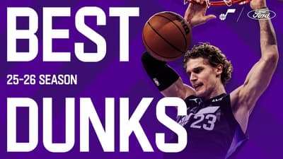 Top Dunks of the 2025-26 Season | UTAH JAZZ