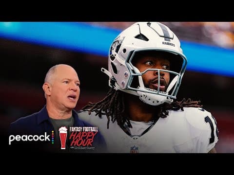 Jakobi Meyers a 'mid-tier WR3' for Week 6 against Titans | Fantasy Football Happy Hour | NFL on NBC
