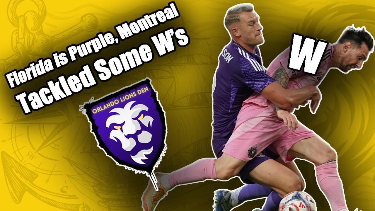 Florida Is Purple, Montreal | Tackled Some W's | Orlando Lions Den Podcast #VamosOrlando
