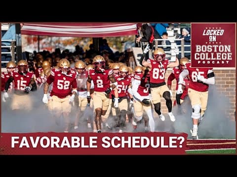 GET READY: Boston College 2026 football schedule is out, can the Eagles rebound?