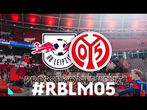 Die PK nach dem Spiel gegen Leipzig | #rblm05 | #05ertv | Saison 2025/26