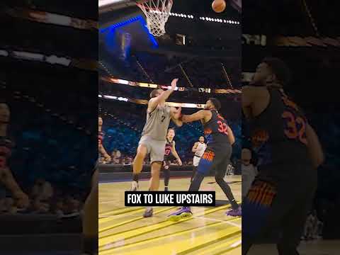 Fox to Luke OOP #spurs