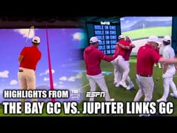 PLAYOFFS BOUND 🤩 The Bay Golf Club vs. Jupiter Links Golf Club | TGL on ESPN