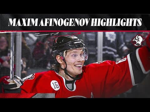 ROLL THE HIGHLIGHT FILM! 🎬 | Maxim Afinogenov Highlights | Buffalo Sabres
