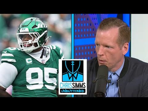 Dallas Cowboys reportedly acquire Quinnen Williams from Jets | Chris Simms Unbuttoned | NFL on NBC