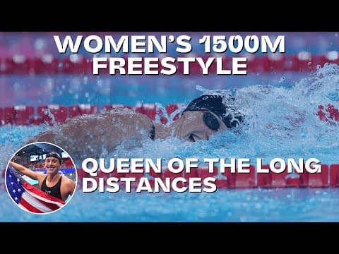 Katie Ledecky Reigns Supreme: Women’s 1500m Freestyle Dominance!
