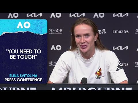 Elina Svitolina Press Conference | Australian Open 2026 Second Round