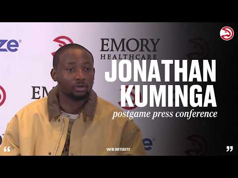 Hawks vs. Wizards Postgame Press Conference: Jonathan Kuminga