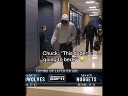 Copy: Ant arrives in Denver for Wolves-Nuggets 🐜