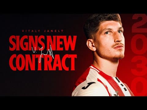 Vitaly Janelt signs new Brentford contract! 👏🐝