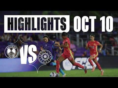 FULL HIGHLIGHTS | Orlando Pride vs Thorns