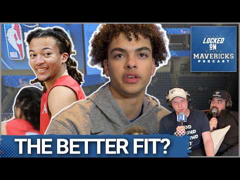 Keaton Wagler to the Mavericks? Why Wagler's Fit Matters + Kingston Flemings NBA Combine Interview