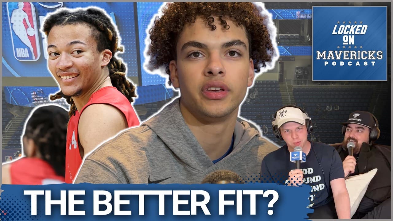 Keaton Wagler to the Mavericks? Why Wagler's Fit Matters + Kingston Flemings NBA Combine Interview