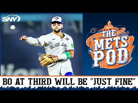 Reasons to feel good about the Mets' plan to play Bo Bichette at third base | The Mets Pod