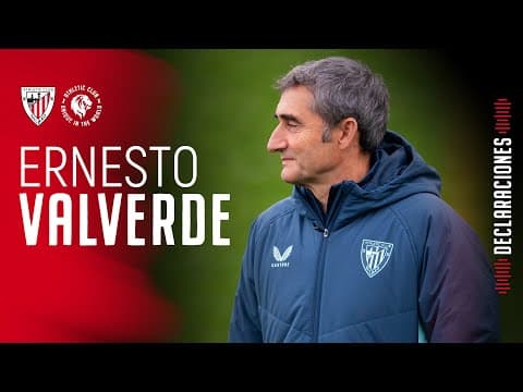 🎙️Ernesto Valverde | pre CA Osasuna-Athletic Club I LaLiga 2025-26 J18
