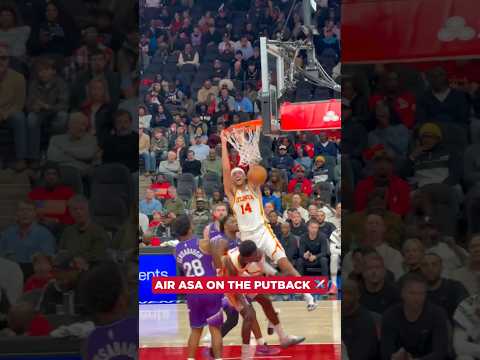 Get up there kid!! #nba #hawks #asanewell