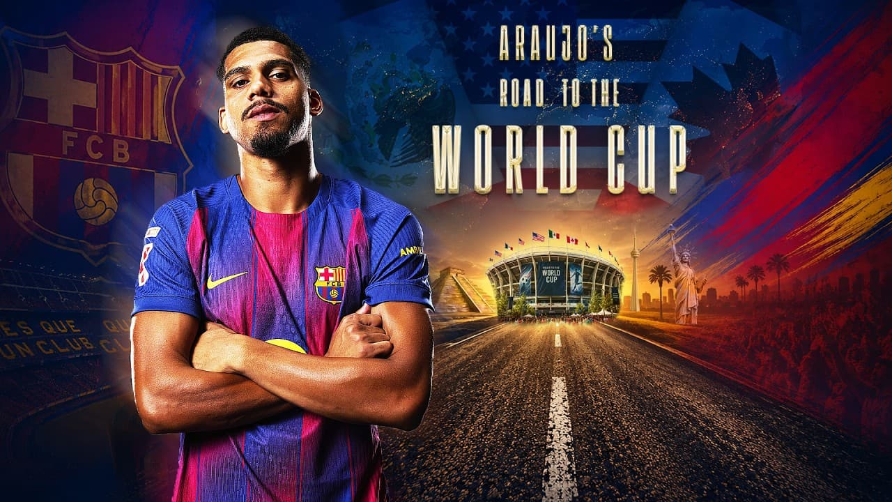 ARAUJO's JOURNEY to the WORLD CUP | FC Barcelona 🔵🔴
