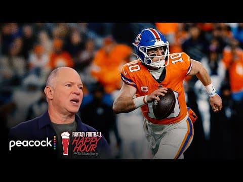 Sit Broncos' Bo Nix and Seahawks' Kenneth Walker | Fantasy Football Happy Hour | NFL on NBC