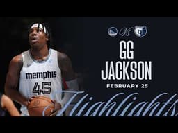 GG Jackson Highlights vs. Golden State Warriors