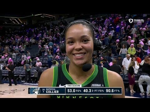 Napheesa Collier CLINCHES WNBA's 2nd-ever 50-40-90 season: I accomplished a personal goal!