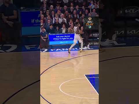 back-to-back defensive plays 😤 #nba #nyknicks #josealvarado #mikalbridges