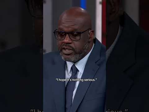 Shaq is sending prayers to Donte DiVincenzo and Anthony Edwards