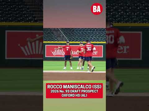SS Rocco Maniscalco 🔥 97 mph 🔥